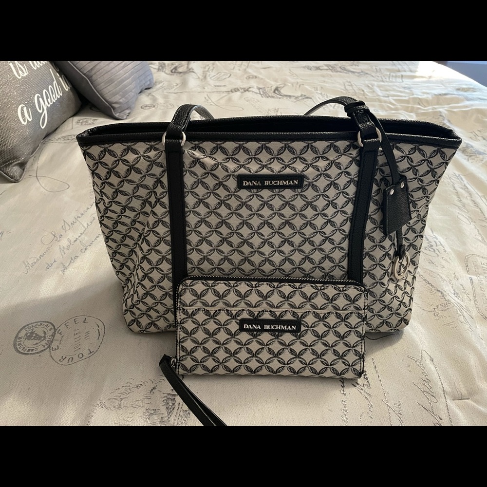 Dana Buchman Tote and wallet